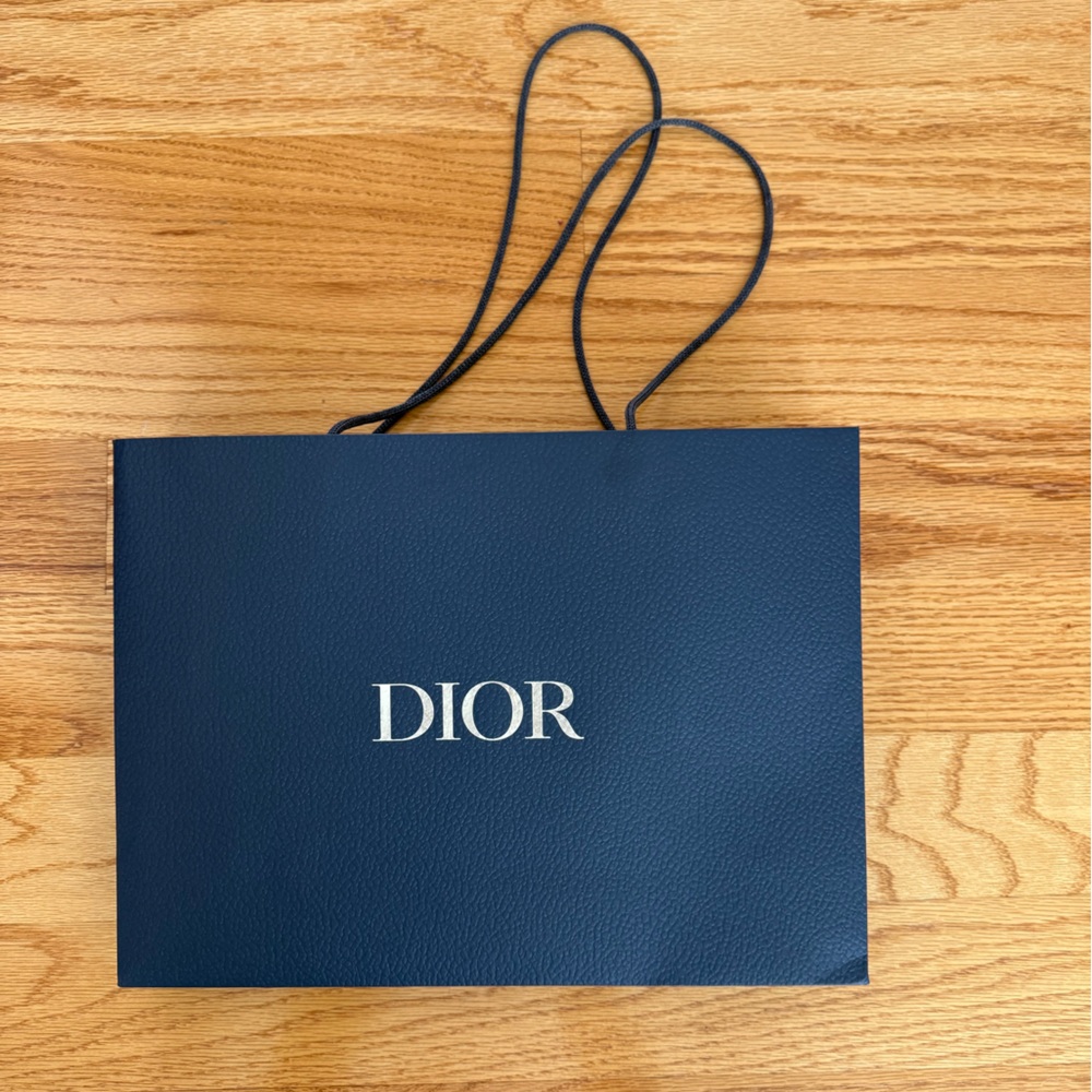 Dior gift bag